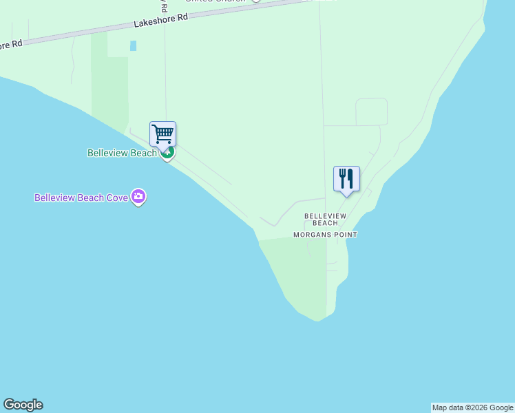 map of restaurants, bars, coffee shops, grocery stores, and more near 11496 Cook Lane in Wainfleet