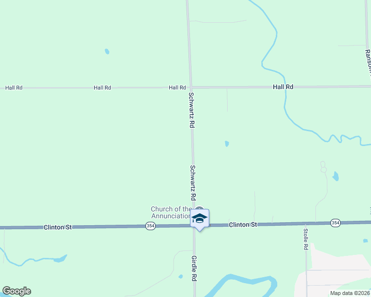 map of restaurants, bars, coffee shops, grocery stores, and more near 78 Schwartz Road in Elma