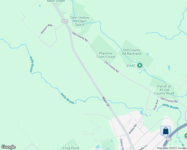 map of restaurants, bars, coffee shops, grocery stores, and more near 261 Main Street in Plaistow