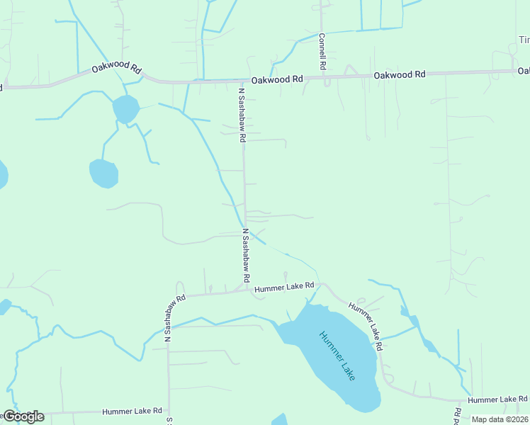 map of restaurants, bars, coffee shops, grocery stores, and more near 692 North Sashabaw Road in Brandon Township