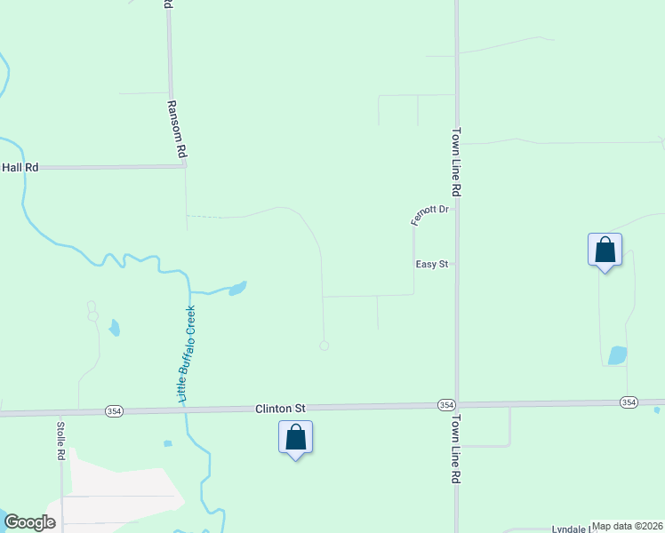 map of restaurants, bars, coffee shops, grocery stores, and more near 111 Tiffany Lane in Lancaster
