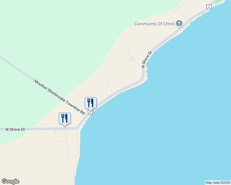 map of restaurants, bars, coffee shops, grocery stores, and more near 2517 Haldimand 3 in Lowbanks