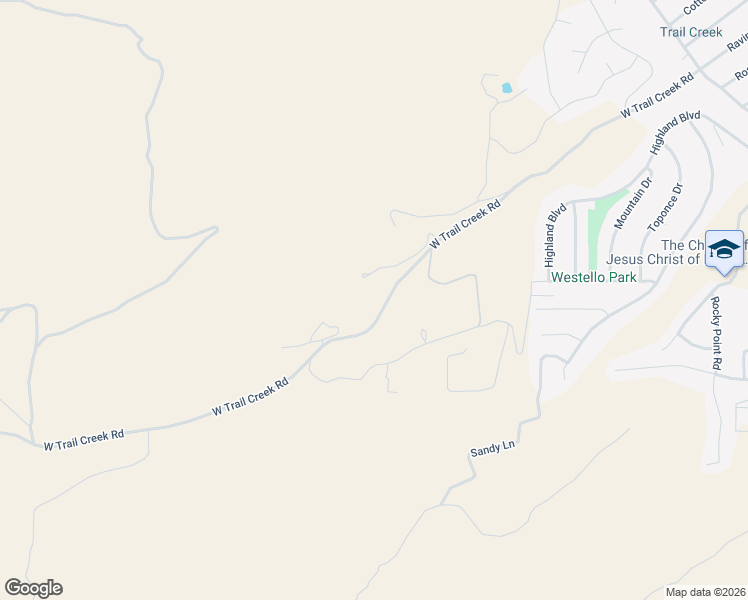 map of restaurants, bars, coffee shops, grocery stores, and more near 13453-13715 West Trail Creek Road in Pocatello