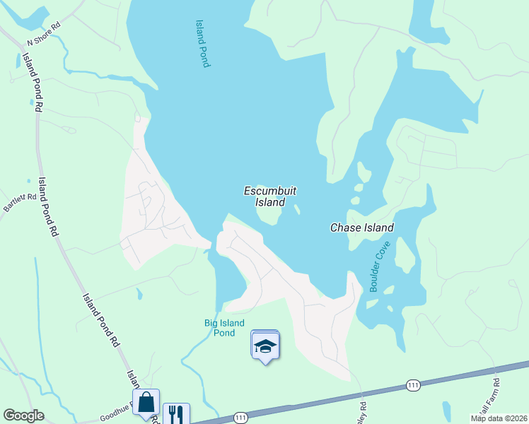 map of restaurants, bars, coffee shops, grocery stores, and more near 4 Escumbuit Road in Derry