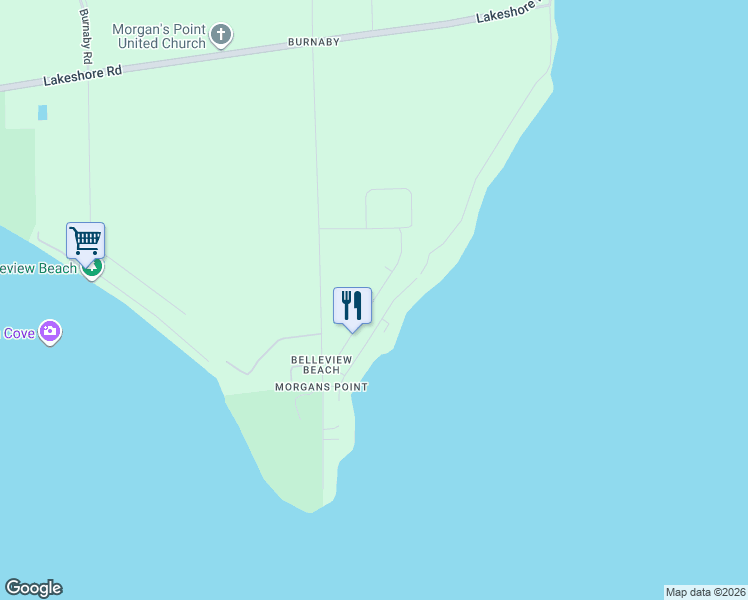 map of restaurants, bars, coffee shops, grocery stores, and more near Fowler Road in Wainfleet