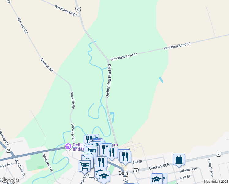 map of restaurants, bars, coffee shops, grocery stores, and more near in Delhi