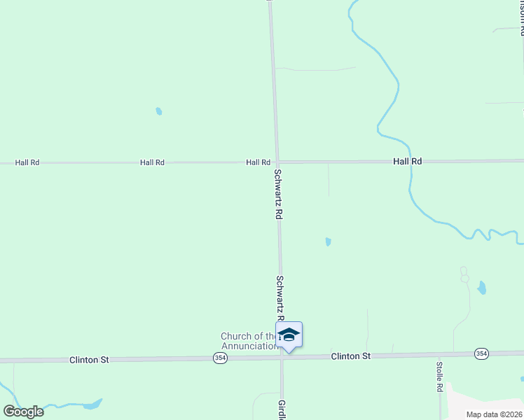 map of restaurants, bars, coffee shops, grocery stores, and more near 98 Schwartz Road in Elma