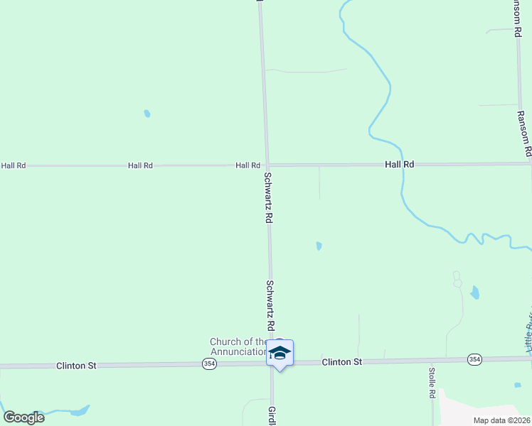map of restaurants, bars, coffee shops, grocery stores, and more near 98 Schwartz Road in Elma