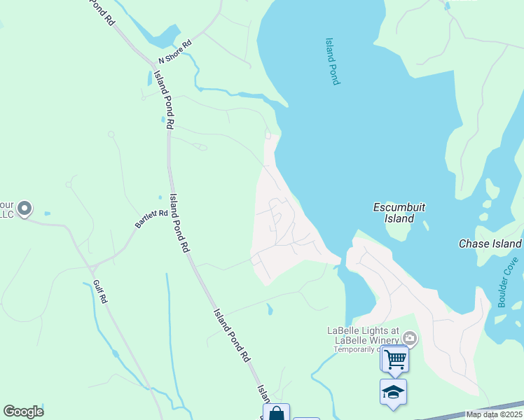 map of restaurants, bars, coffee shops, grocery stores, and more near 605 Chases Grove Road in Derry