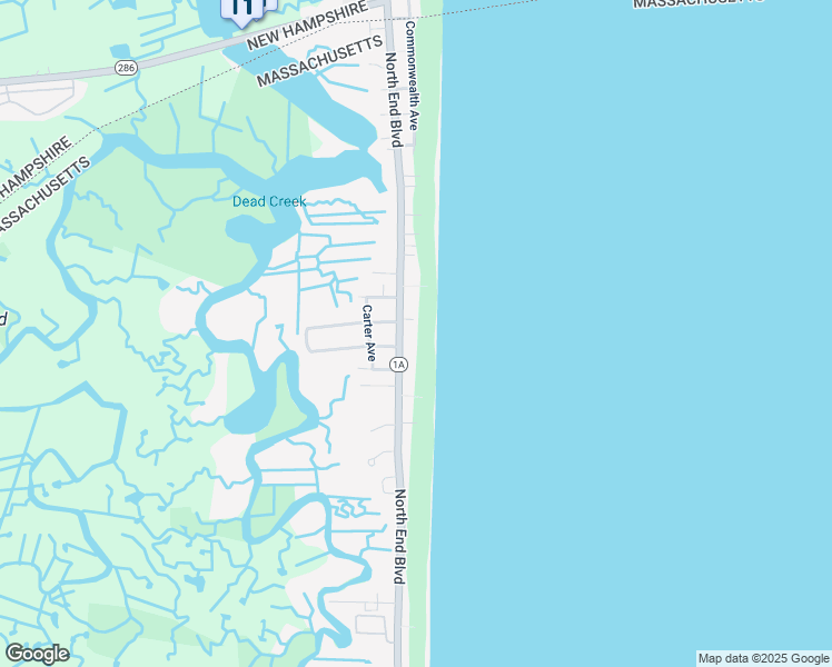 map of restaurants, bars, coffee shops, grocery stores, and more near 424 North End Boulevard in Salisbury