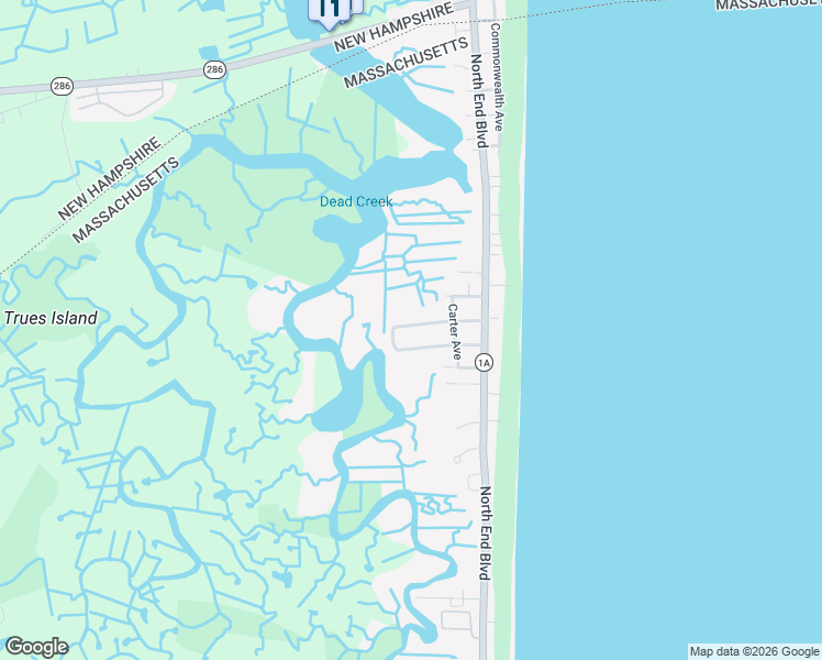 map of restaurants, bars, coffee shops, grocery stores, and more near 23 11th Street West in Salisbury