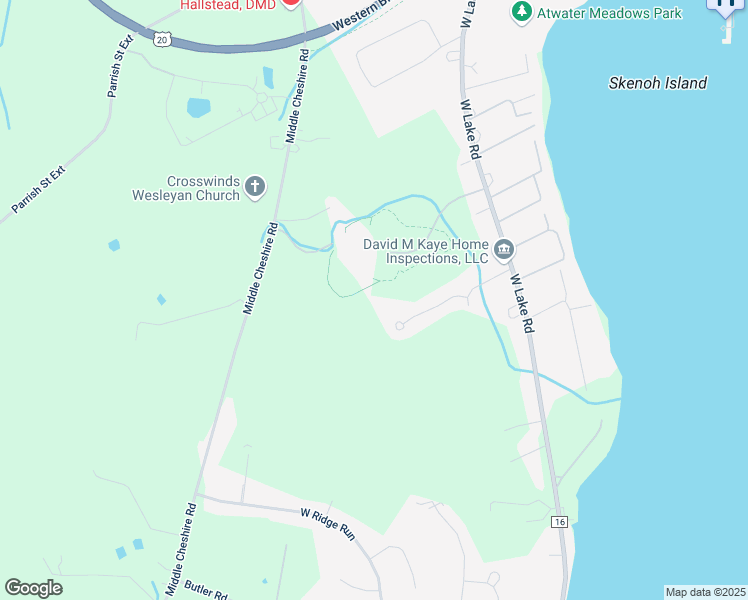 map of restaurants, bars, coffee shops, grocery stores, and more near 4872 Bedford Drive in Canandaigua