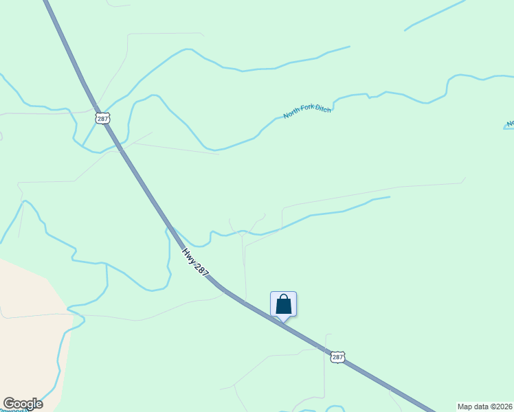 map of restaurants, bars, coffee shops, grocery stores, and more near 3226 U.S. 287 in Lander