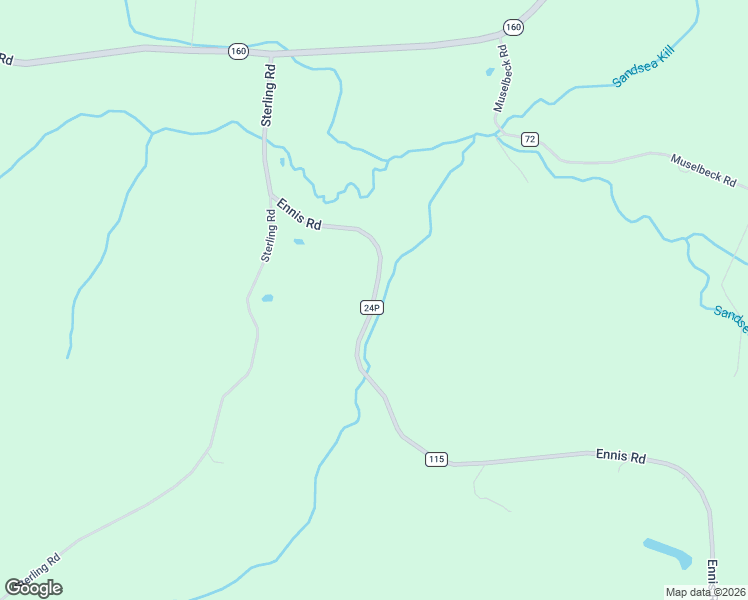 map of restaurants, bars, coffee shops, grocery stores, and more near County Road 24P in PATTERSONVLE