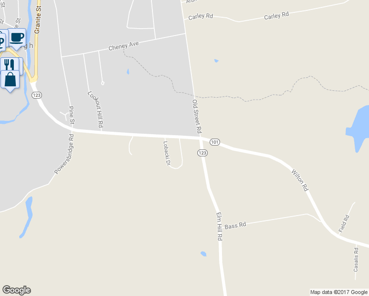 map of restaurants, bars, coffee shops, grocery stores, and more near 55 Lobacki Drive in Peterborough