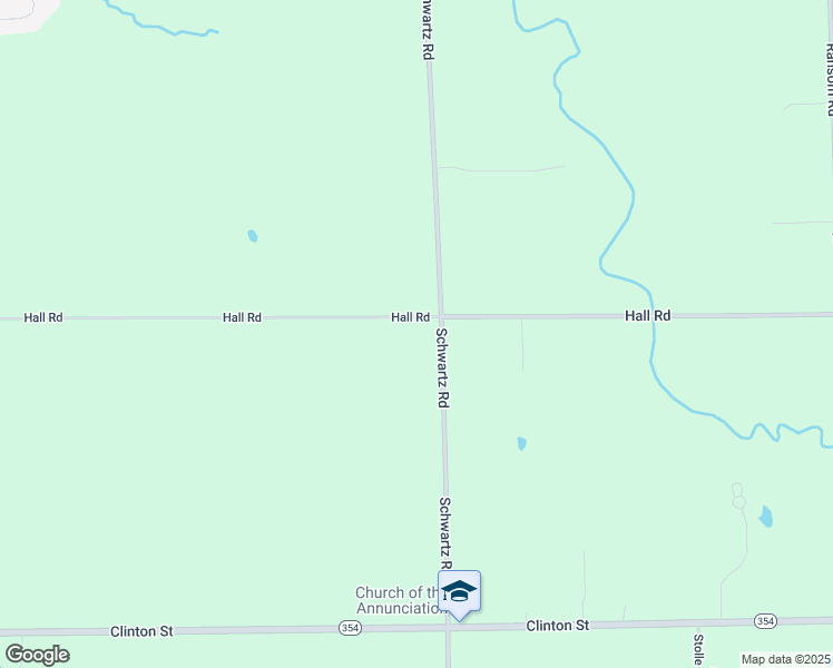 map of restaurants, bars, coffee shops, grocery stores, and more near 122 Schwartz Road in Elma