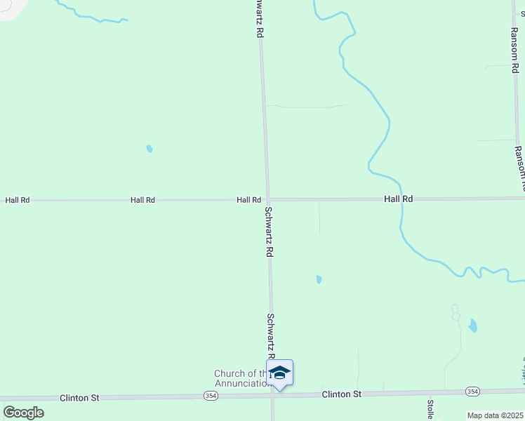 map of restaurants, bars, coffee shops, grocery stores, and more near 122 Schwartz Road in Elma