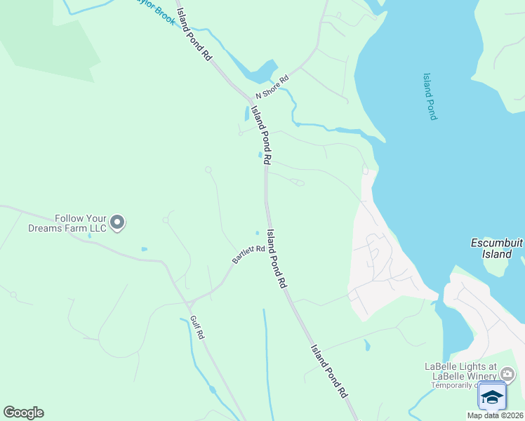 map of restaurants, bars, coffee shops, grocery stores, and more near 343 Island Pond Road in Derry