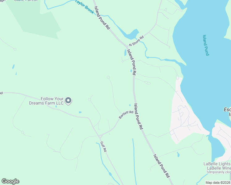 map of restaurants, bars, coffee shops, grocery stores, and more near 343 Island Pond Road in Derry