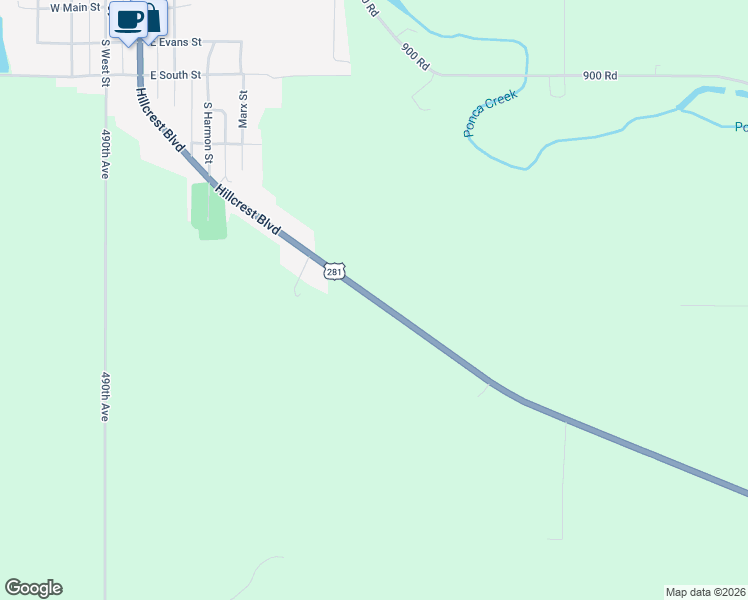 map of restaurants, bars, coffee shops, grocery stores, and more near American Legion Memorial Highway in Spencer