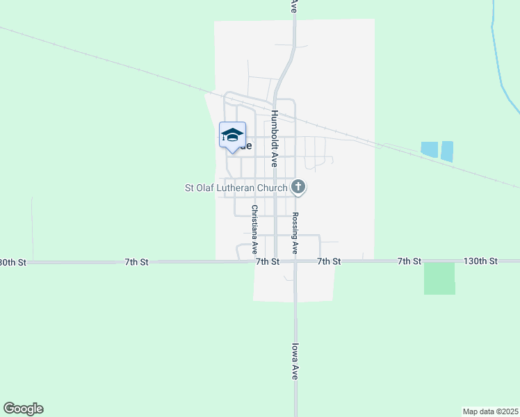 map of restaurants, bars, coffee shops, grocery stores, and more near 405 Christiana Avenue in Bode