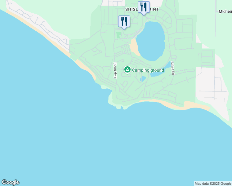 map of restaurants, bars, coffee shops, grocery stores, and more near Shipwreck in Port Colborne