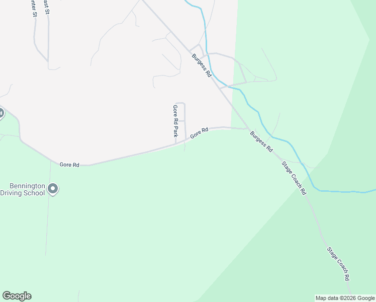 map of restaurants, bars, coffee shops, grocery stores, and more near 1315 Gore Road in Bennington County