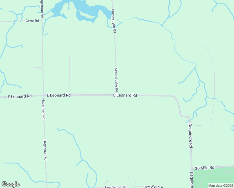 map of restaurants, bars, coffee shops, grocery stores, and more near 1360 Leonard in Leonard