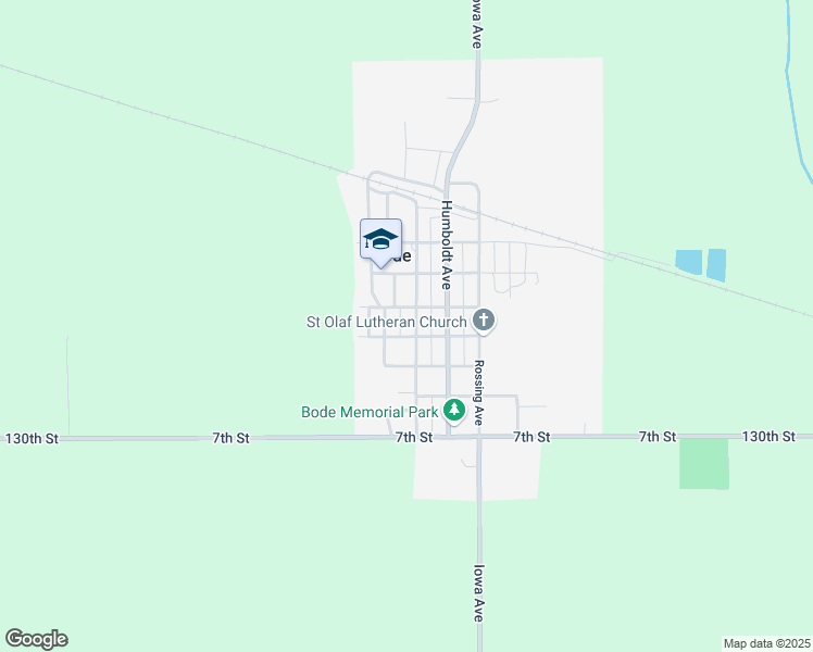map of restaurants, bars, coffee shops, grocery stores, and more near 201-299 Christiana Avenue in Bode