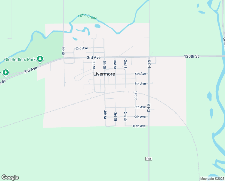 map of restaurants, bars, coffee shops, grocery stores, and more near 3rd Street in Livermore