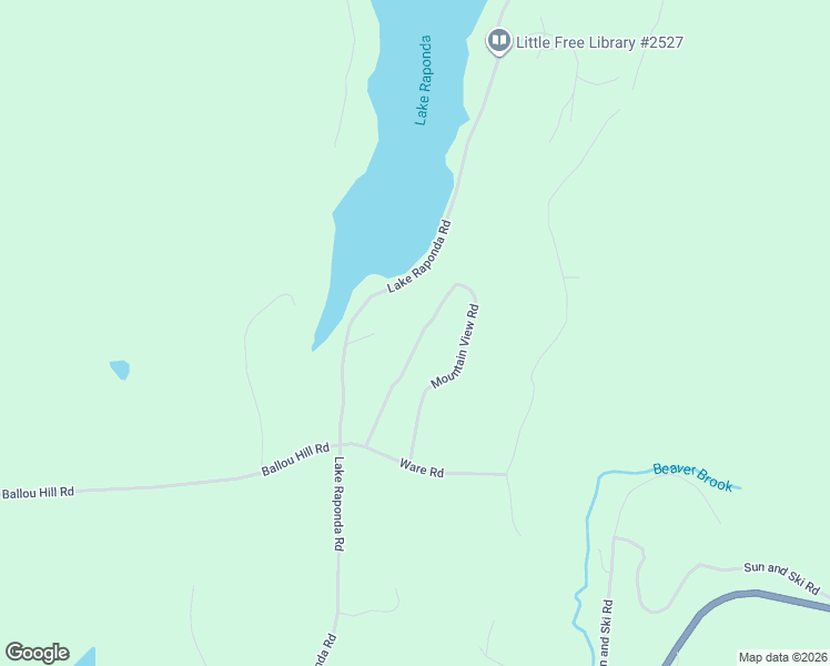 map of restaurants, bars, coffee shops, grocery stores, and more near 52 Mountain View Road in Wilmington