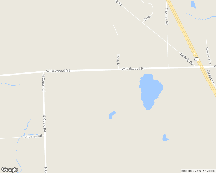 map of restaurants, bars, coffee shops, grocery stores, and more near 1205 West Oakwood Road in Oakland County