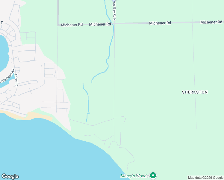 map of restaurants, bars, coffee shops, grocery stores, and more near 300 Holloway Bay Road South in Port Colborne