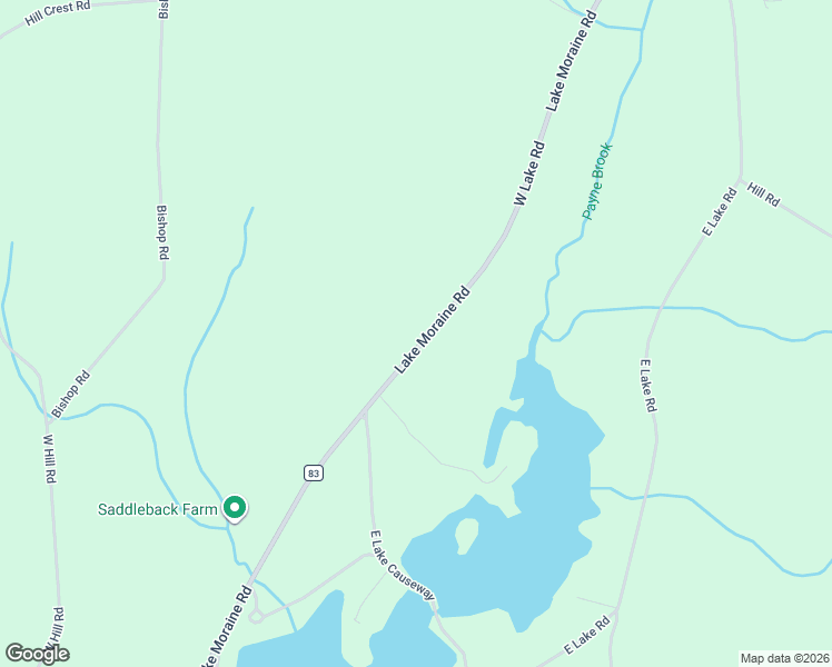 map of restaurants, bars, coffee shops, grocery stores, and more near 3206 Lake Moraine Road in Madison