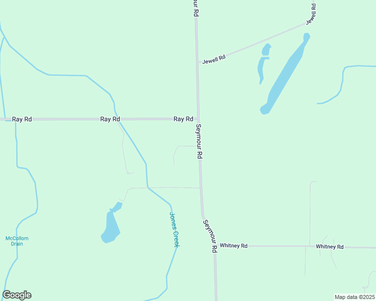 map of restaurants, bars, coffee shops, grocery stores, and more near Seymour Road in Gaines