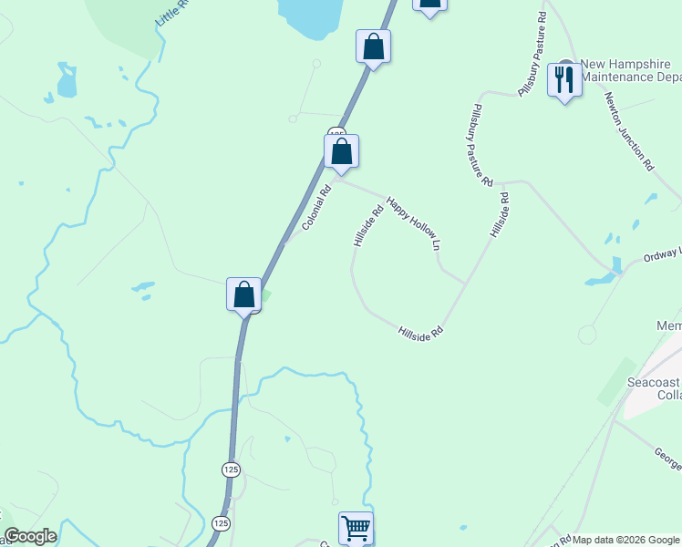 map of restaurants, bars, coffee shops, grocery stores, and more near 12 Dorre Road in Kingston