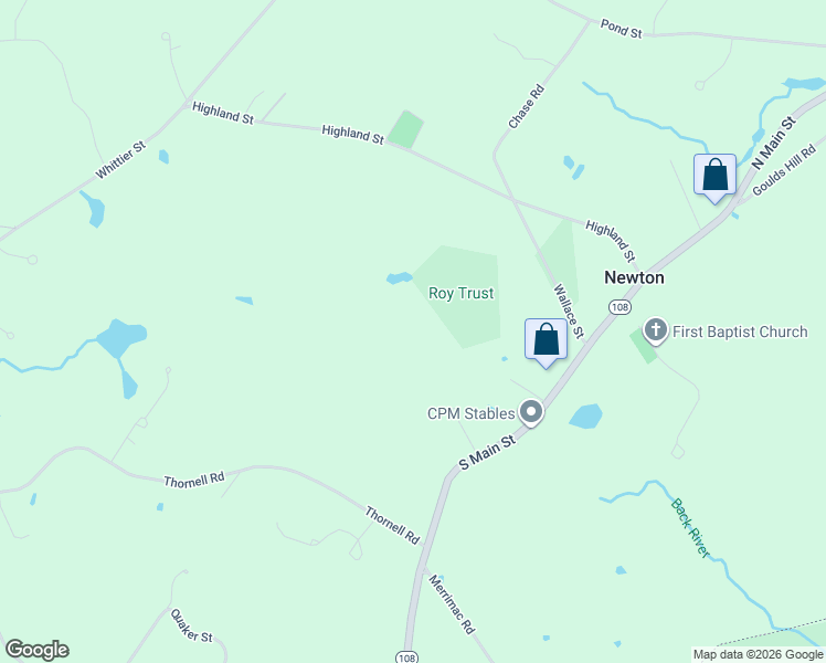 map of restaurants, bars, coffee shops, grocery stores, and more near 5 Tara Lane in Newton