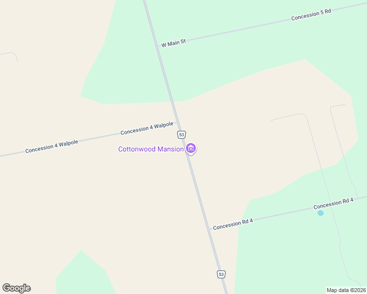 map of restaurants, bars, coffee shops, grocery stores, and more near 765 Haldimand 53 in Jarvis
