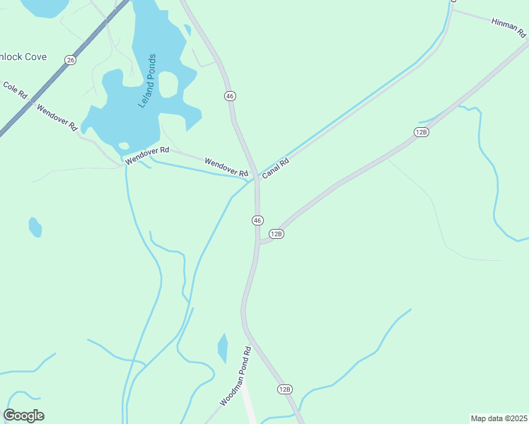 map of restaurants, bars, coffee shops, grocery stores, and more near 2910 New York 46 in Bouckville