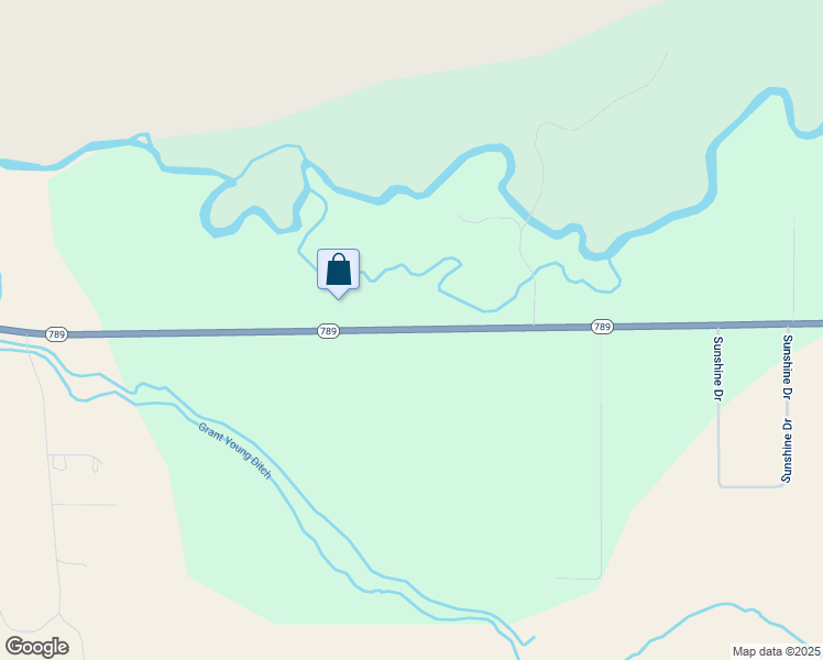 map of restaurants, bars, coffee shops, grocery stores, and more near 8503 Wyoming 789 in Lander