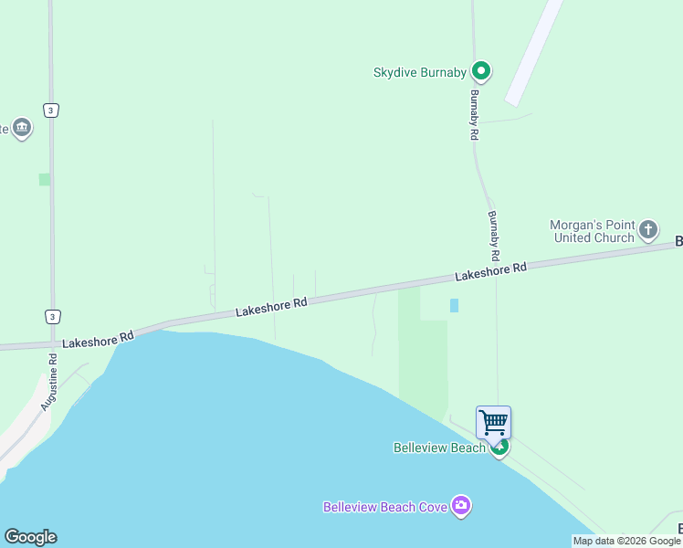 map of restaurants, bars, coffee shops, grocery stores, and more near 11730 Lakeshore Road in Regional Municipality of Niagara