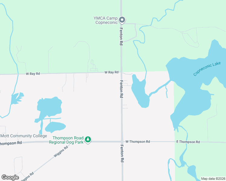 map of restaurants, bars, coffee shops, grocery stores, and more near 11088 Fenton Road in Fenton