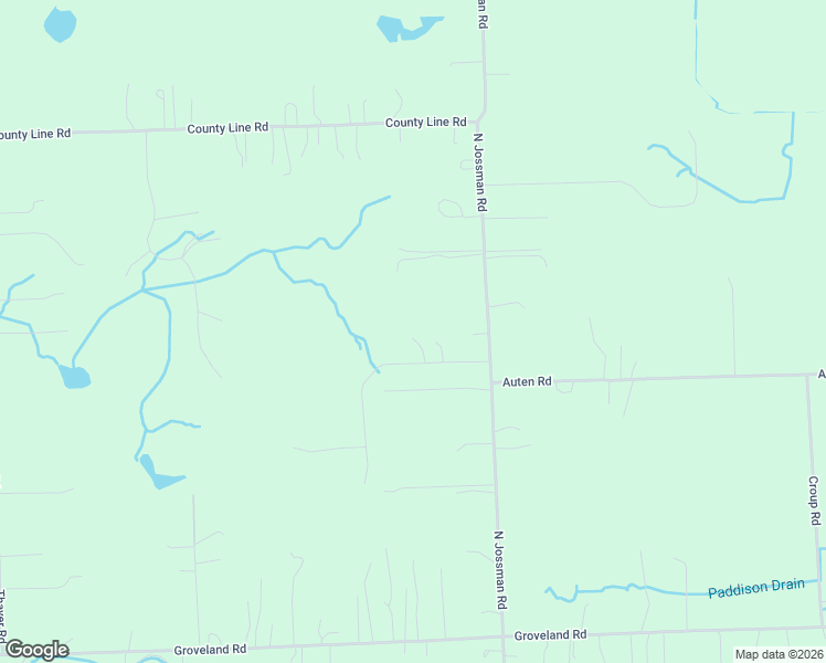 map of restaurants, bars, coffee shops, grocery stores, and more near 3596 Childers Road in Ortonville
