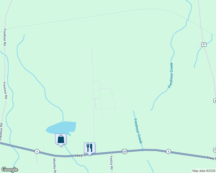 map of restaurants, bars, coffee shops, grocery stores, and more near 3349 Gehan Road in Canandaigua