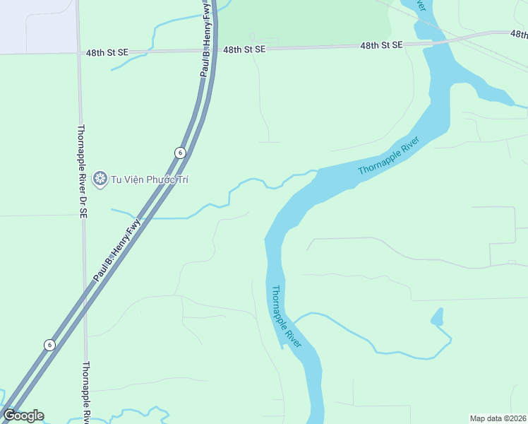 map of restaurants, bars, coffee shops, grocery stores, and more near 5234 Dayenu Drive Southeast in Grand Rapids