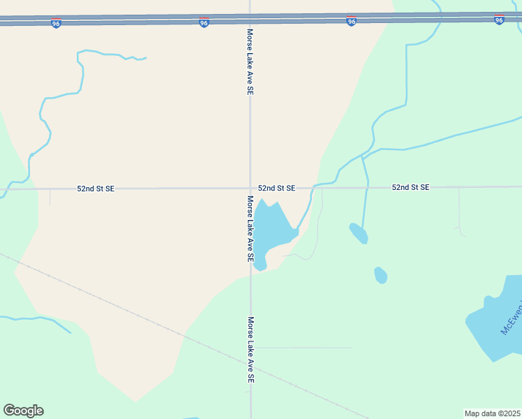map of restaurants, bars, coffee shops, grocery stores, and more near 10420 52nd Street Southeast in Lowell