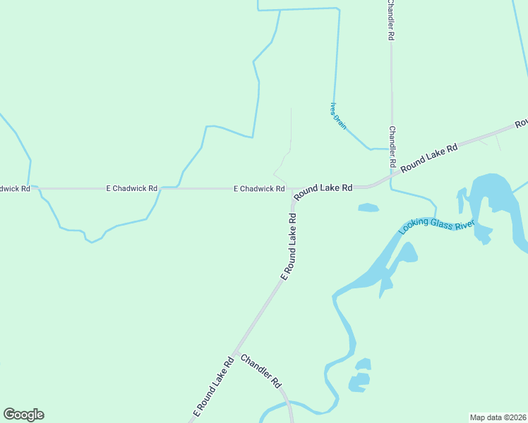 map of restaurants, bars, coffee shops, grocery stores, and more near 4016 East Round Lake Road in DeWitt