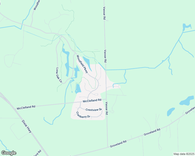 map of restaurants, bars, coffee shops, grocery stores, and more near 11180 Strathmore Court in Grand Blanc