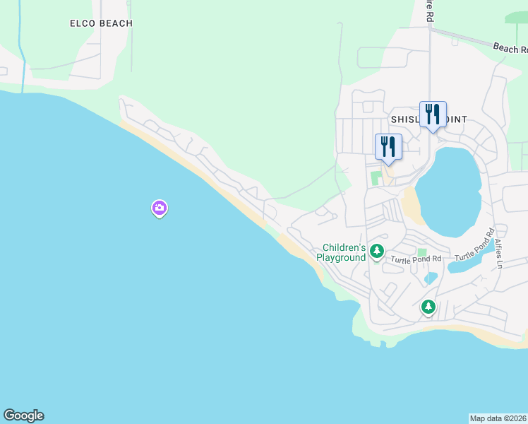 map of restaurants, bars, coffee shops, grocery stores, and more near 490 Empire Road in Port Colborne
