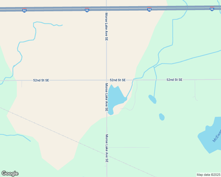 map of restaurants, bars, coffee shops, grocery stores, and more near 10420 52nd Street Southeast in Lowell